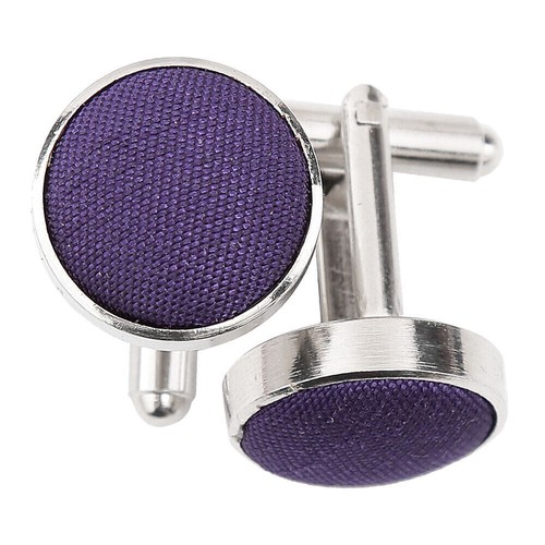 Men cadbury purple cufflinks - men's,